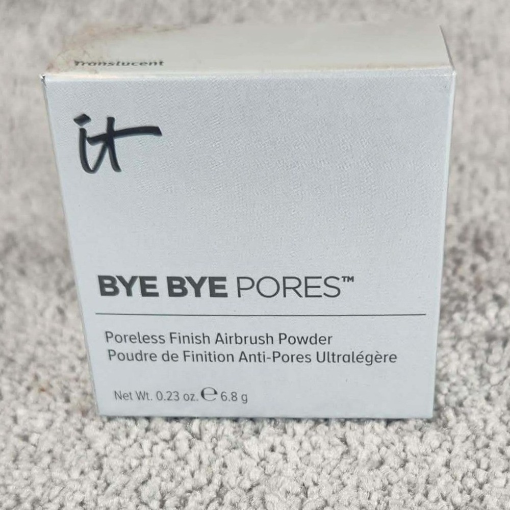 IT‎ Cosmetics Bye Bye Pores Poreless Finish Airbrush Powder Translucent 0.23oz